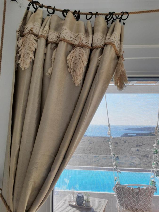 Tramonto Luxury Villa No1- Breathtaking Sunset View Foiníkion Dış mekan fotoğraf