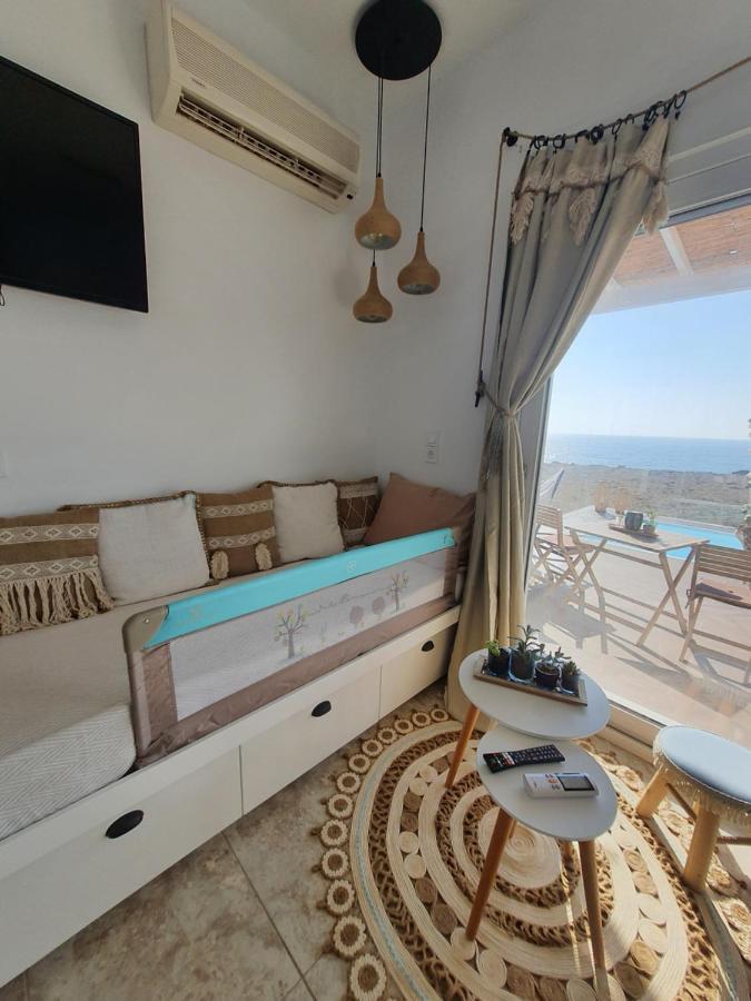 Tramonto Luxury Villa No1- Breathtaking Sunset View Foiníkion Dış mekan fotoğraf