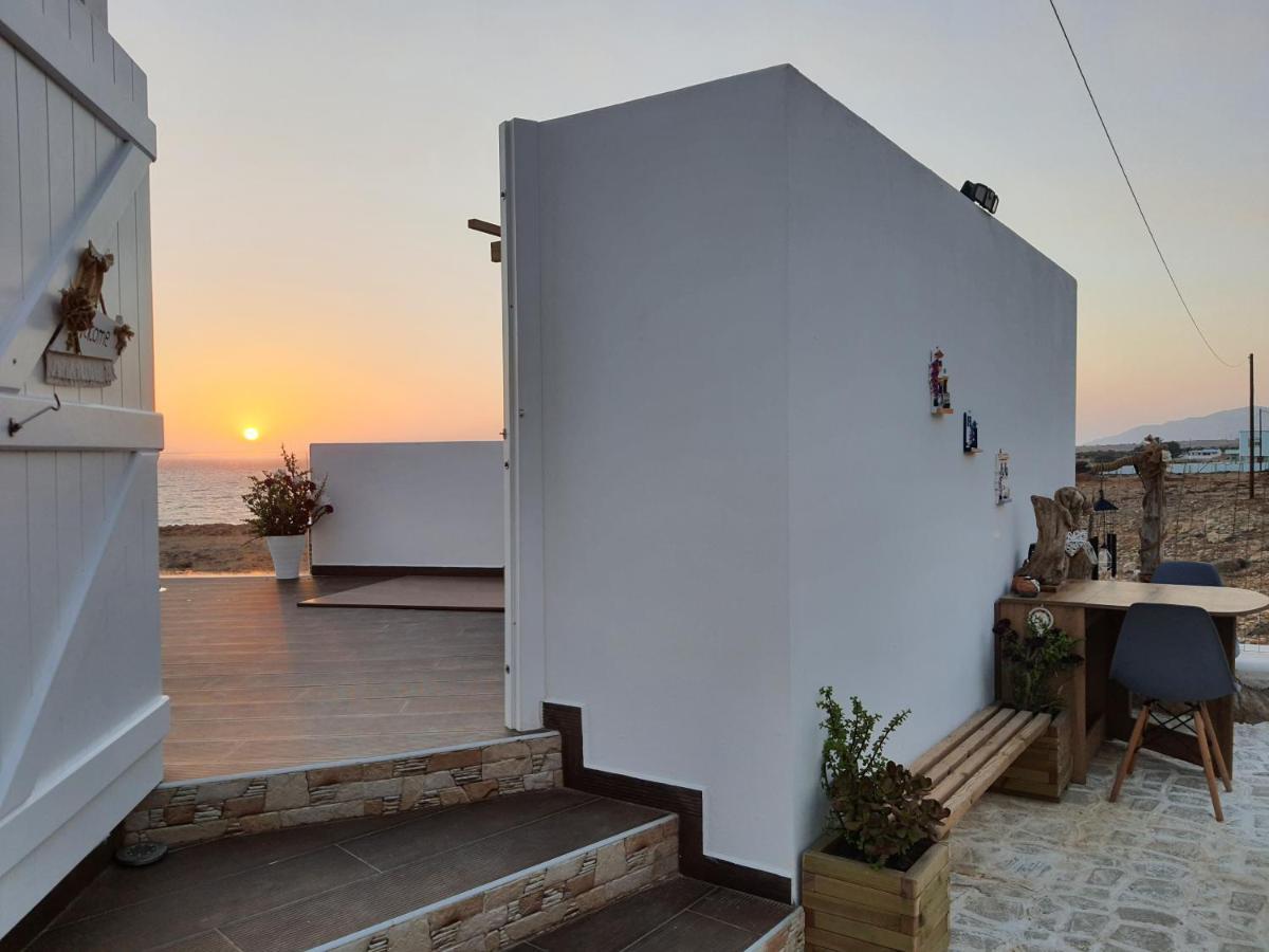 Tramonto Luxury Villa No1- Breathtaking Sunset View Foiníkion Dış mekan fotoğraf