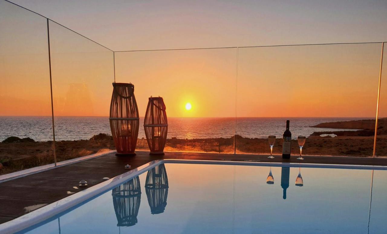 Tramonto Luxury Villa No1- Breathtaking Sunset View Foiníkion Dış mekan fotoğraf